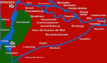 Fahrtroutenkarte "Stadtrundfahrt"